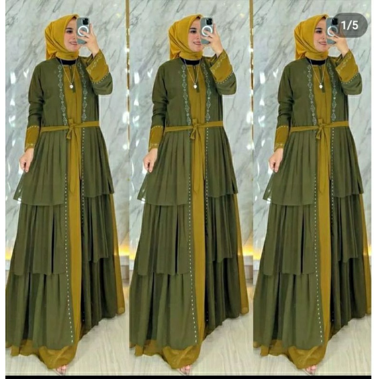 GAMIS CERUTI BABYDOLL FULL PURING GAMIS MEWAH