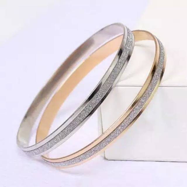 Medan Termurah kd07 Korean style Gelang Blink Fashion Gold &amp; Silver