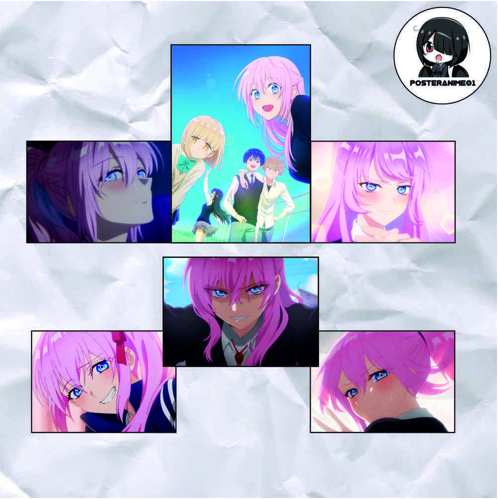 Poster Anime Kawaii Dake Ja Nai Shikimori-san | Poster Kawaii Dake Ja Nai Shikimori-san | Kawaii Dak