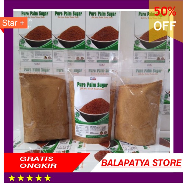

PROMO !!! Pure Palm Sugar - Gula Aren Murni Kwalitas Super Premium - 200 gram