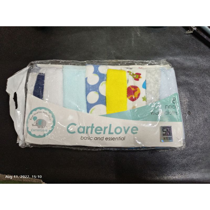 Handuk Muka Bayi Carterlove bizzybee   isi 8 sapu tangan bayi