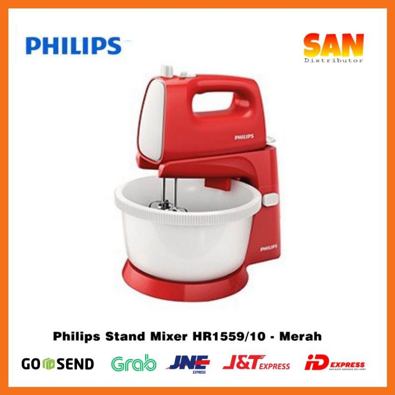 STAND MIXER PHILIPS HR-1559 ORI GARANSI WARNA RANDOM