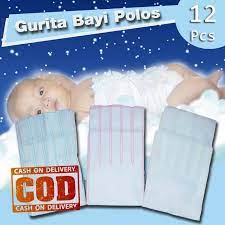Gurita baby tali putih SATUAN (1 PCS)
