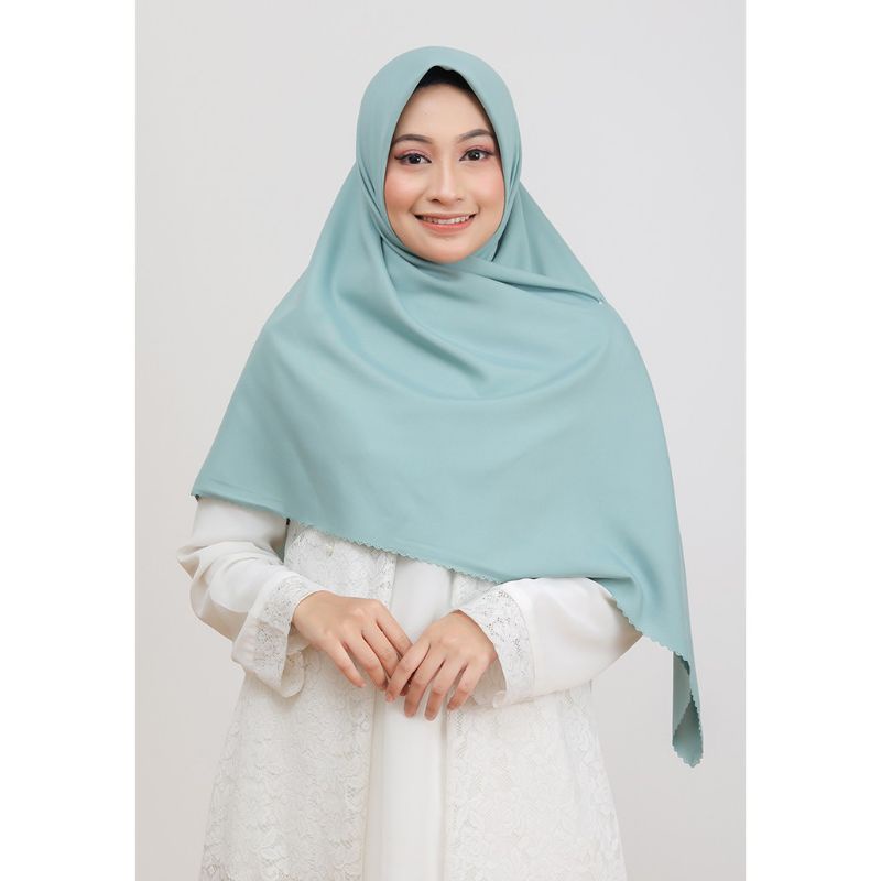 Umama Scarf - Kerudung Segi Empat Polos Voal Miracle Plain Syar'i Lc