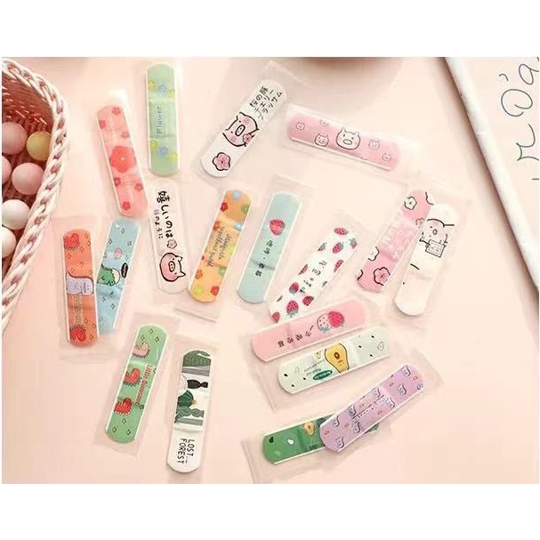 JY Plaster Luka / Hansaplast Anak &amp; Dewasa ( Isi 20 pcs ) Motif Karakter Lucu Pembalut Luka Tahan Air