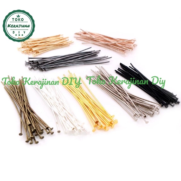 [ 140 pcs ] Headpin Paku T Paku Aksesoris