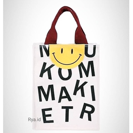 Smile Tote Bag Hand Bag Stylish Casual Gaya Terbaru 2021 Tas Totebag Wanita Populer