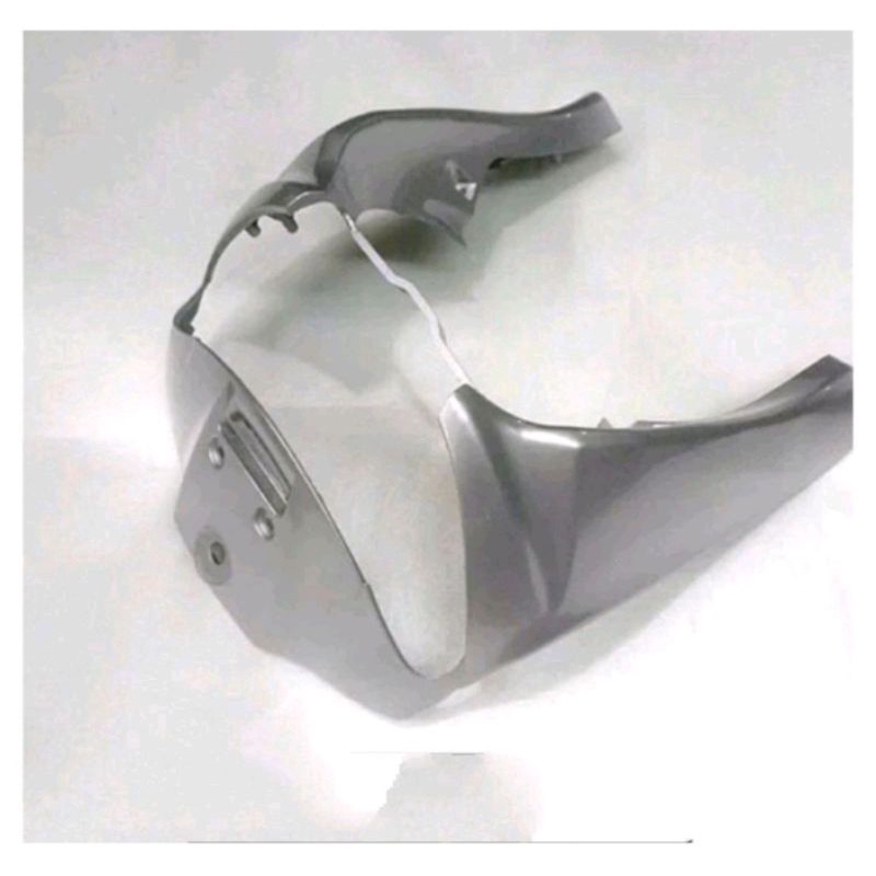 Cover Tameng Dasi Depan Nouvo Lele warna Silver