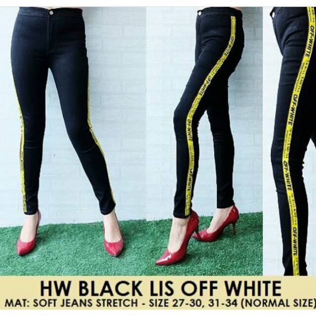 Celana hw white off