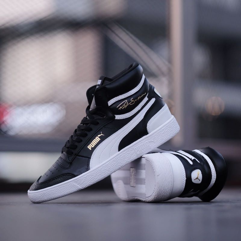 PUMA RALPH SAMPSON HIGH BLACK WHITE