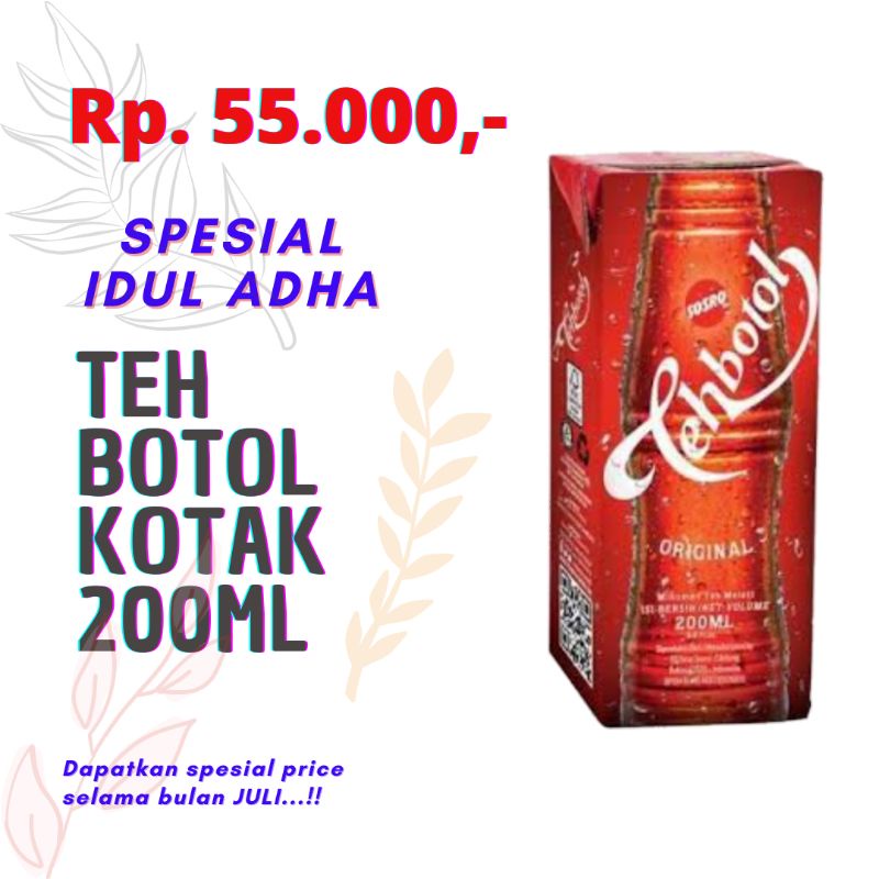 

Teh Botol SOSRO 200ml FRUITEA Genggam 200ml