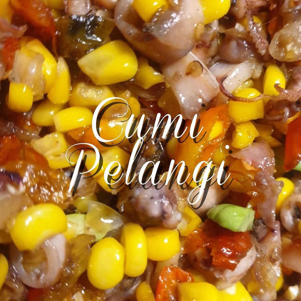 

Sambal Cumi Pelangi