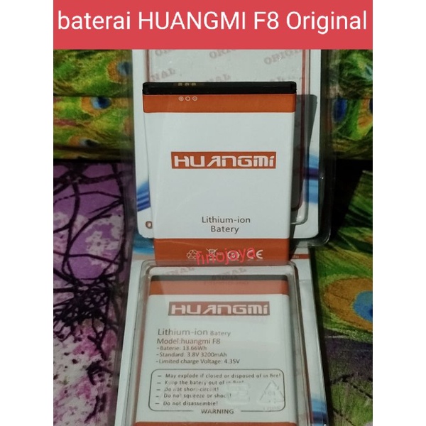 Baterai huangmi F8 Battry huangmi F8 Maron Battery Battry Original