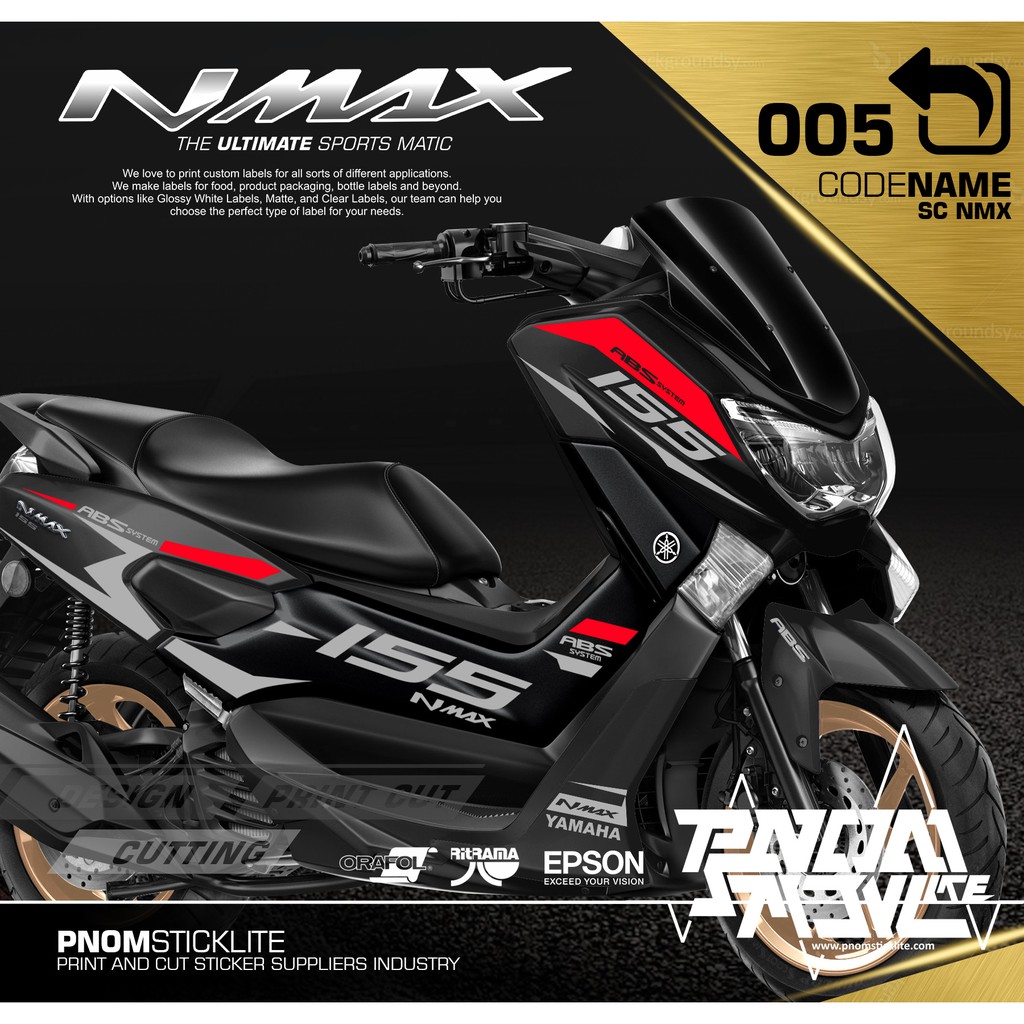 Striping Nmax Cutting Sticker SC NMX P005 Shopee Indonesia Striping Nmax Cutting Sticker SC NMX P005 Shopee Indonesia