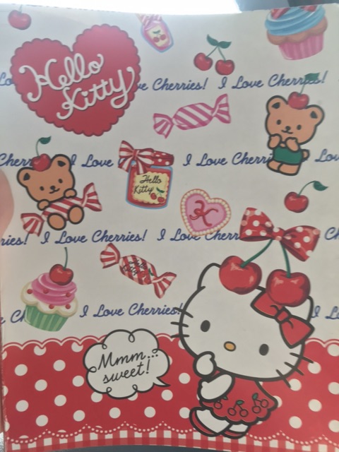 

Buku tulis anak- anak ukuran A5 HELLO KITTY TERMURAH 38 LEMBAR