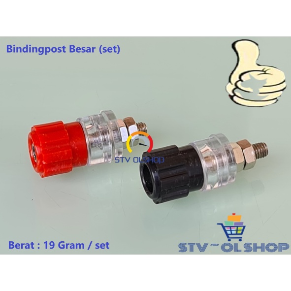 Binding post Transparan / Terminal speaker Binding post