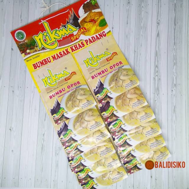 

Bumbu Opor Masakan Padang 12 Sachet @ 20 gr, 240 gr