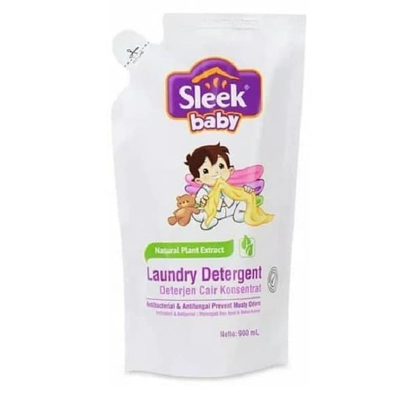 Sleek Detergent Laundry bayi 900ml