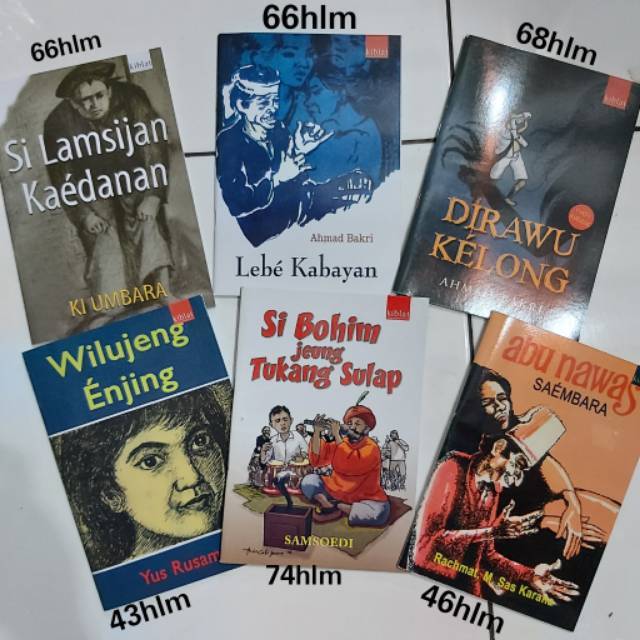 Novel Sunda / Si Pucuk Kalumpang Buku Cerita Sunda