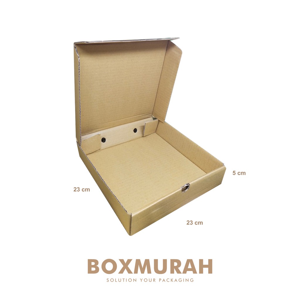 

Kardus / Box uk. 23 x 23 x 5 cm - Bervarian Warna