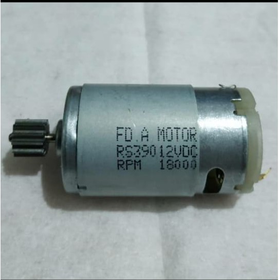 Dinamo 390 (kecil) 12V Buat Mainan Aki