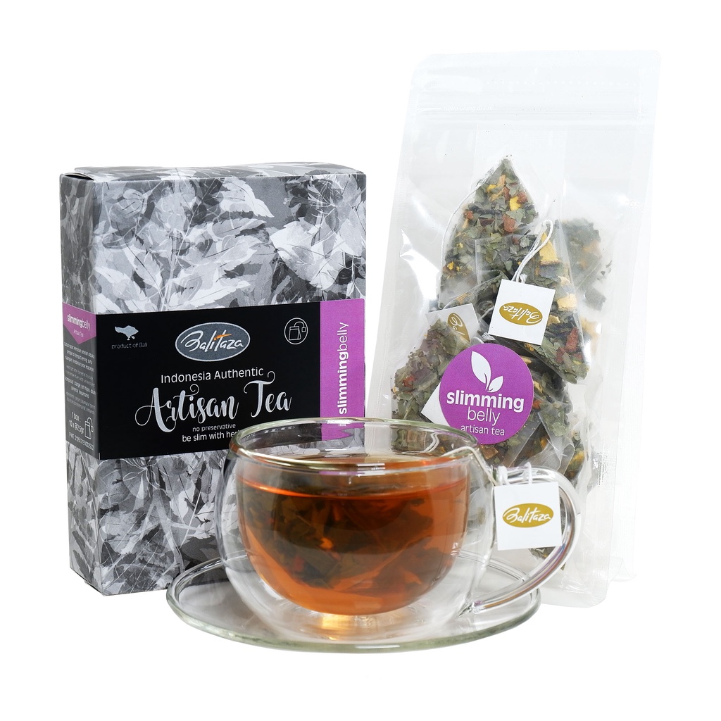 

Balitaza Slimming Belly Tea 25gr (10 Tea bags) - Teh Balitaza - Balitaza artisan tea