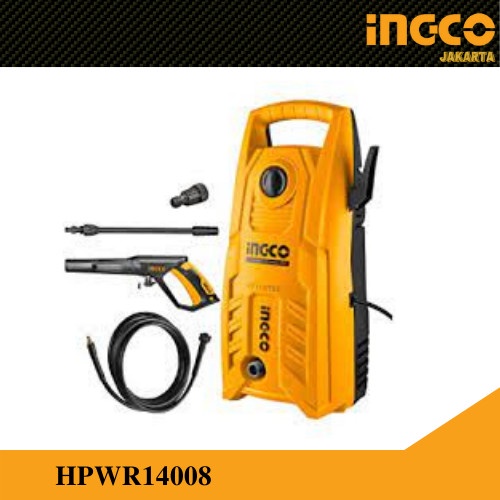 Jet Cleaner (130 Bar) INGCO HPWR14008 - Mesin Steam Cuci Mobil Motor