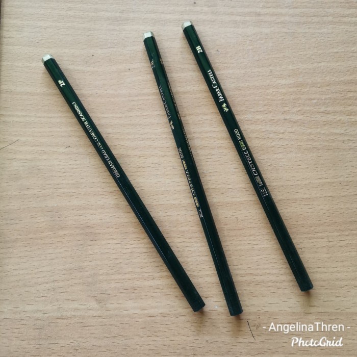 

Pensil Faber Castell 9000 Original 2B Pensil Ujian 2B