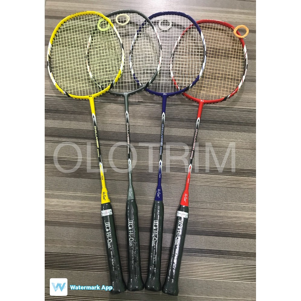 Raket Badminton Hi Qua HQ Challanger 6000 7000 8000 9000 Bonus Lengkap Berkualitas