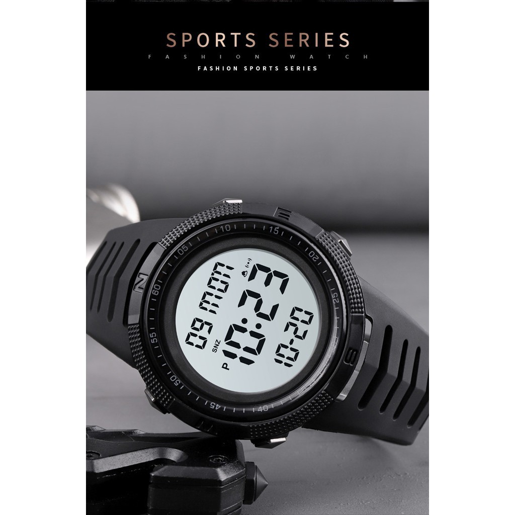 Jam Tangan Skmei 1632 Sport Digital Anti Air / Countdown / Stopwatch Untuk Pria