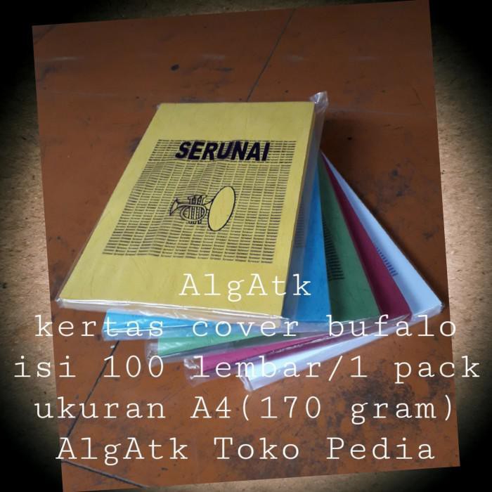

Kertas / Kertas Buffalo Serunai Ukuran A4 Isi 100 Lembar. - Cream