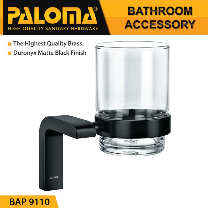 PALOMA BAP 9110 Tempat Gelas Sikat Gigi Kumur Rak Tumbler Holder Mandi