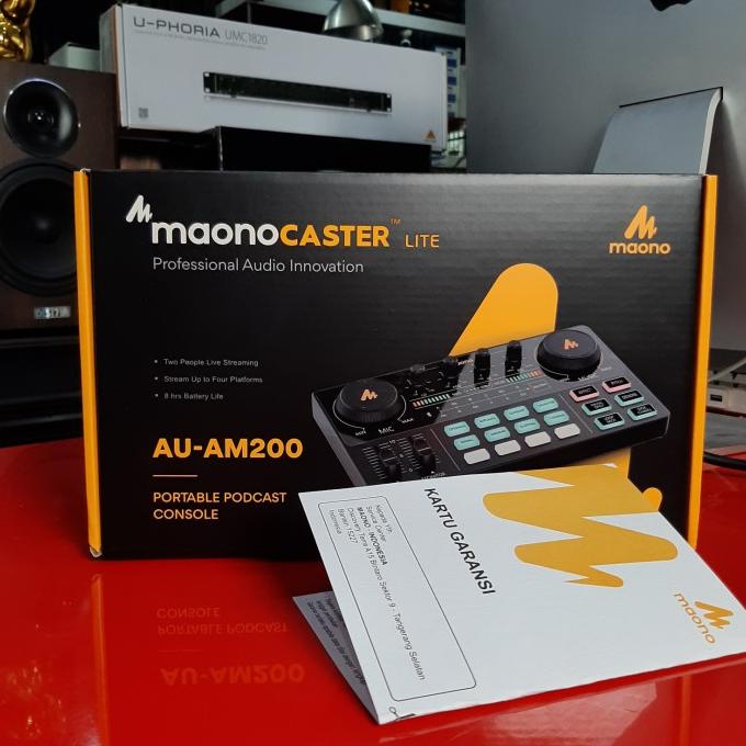 MAONO AU-AM200 SOUNDCARD HP PODCAST ZOOM SMULE ASMR - AM200