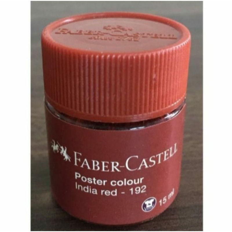 

Faber-Castell Poster Colour Indian Red - Brown 15ml / Cat Poster Faber Castell Coklat 15ml / Cat poster coklat Faber Castell 15ml