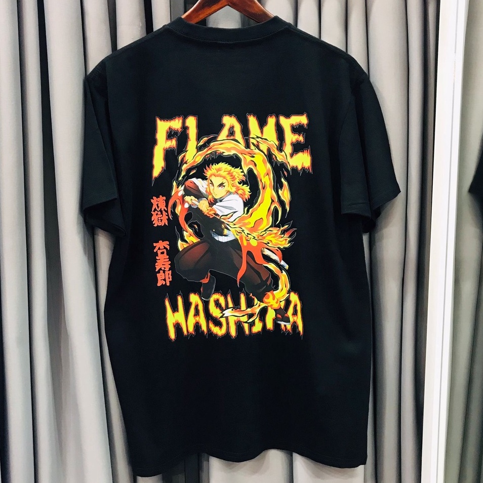 Kaos Rengoku Flame Hashira Anime Manga Demon Slayer Kimetsu No Yaiba