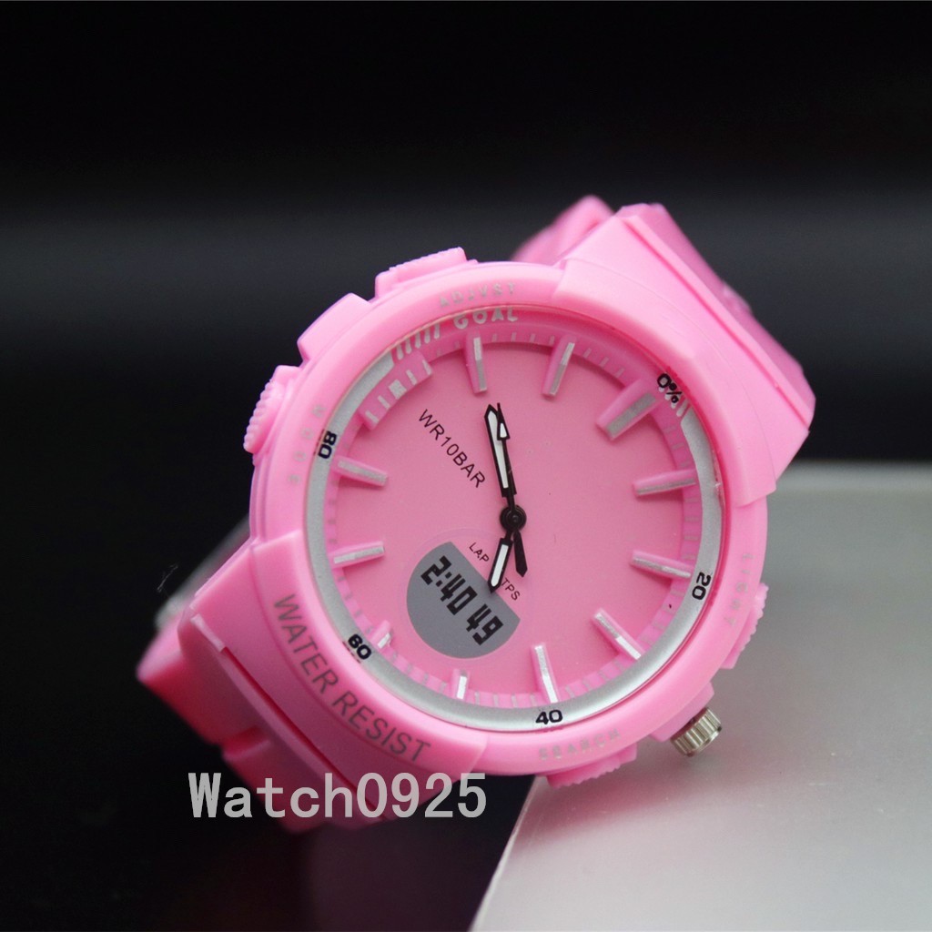 COD JAM TANGAN WARNA WARNI  SERIES WATCH FASHION KOREAN COOL WARNA WOMEN RUBBER IMPORT GROSIR W103