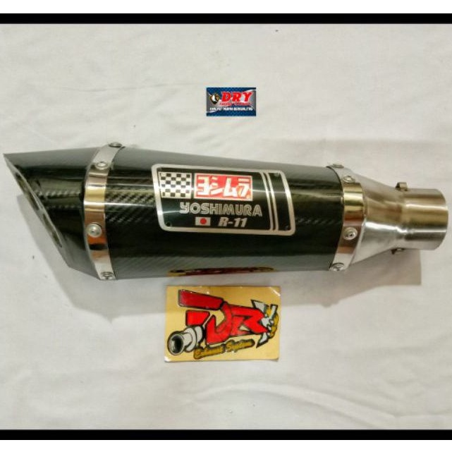 KNALPOT YOSHIMURA R11 SILENCER ONLY NMAX PCX AEROX ADV VARIO BEAT