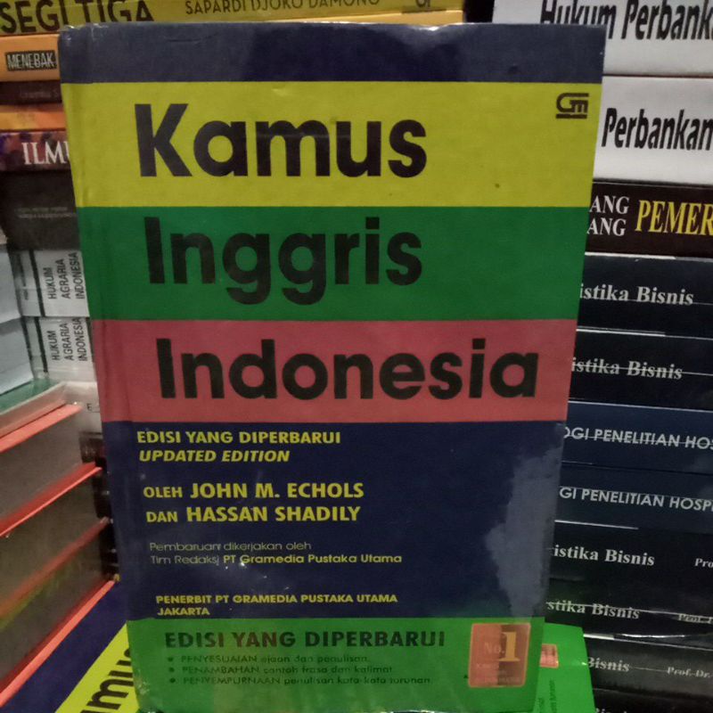 

buku Kus Inggris Indonesia John m echols m echols Hassan shadily