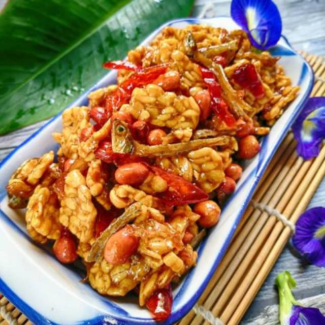 

Kering Tempe Orek Tempe Pedas Manis 250 gr