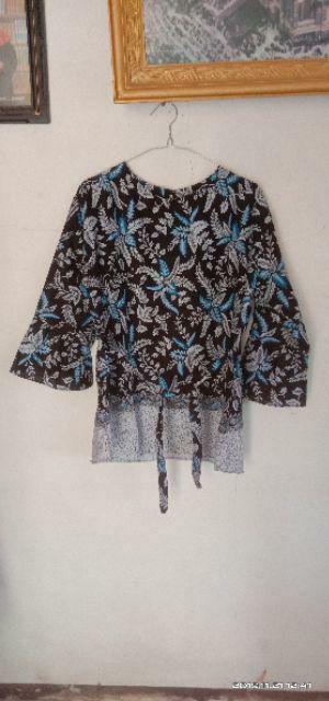 Atasan Batik Dolby Dolbi Dobby Doby Tenun Sutra Tulis Halus Katun Atbm Baron ,sarombit Atasan