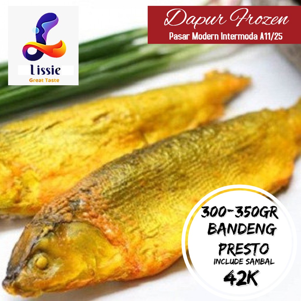 

Bandeng Presto 300-350gr + Sambal Frozen