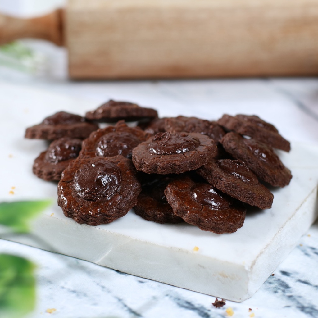 

Double Chocolate Cookies | Kue Kering