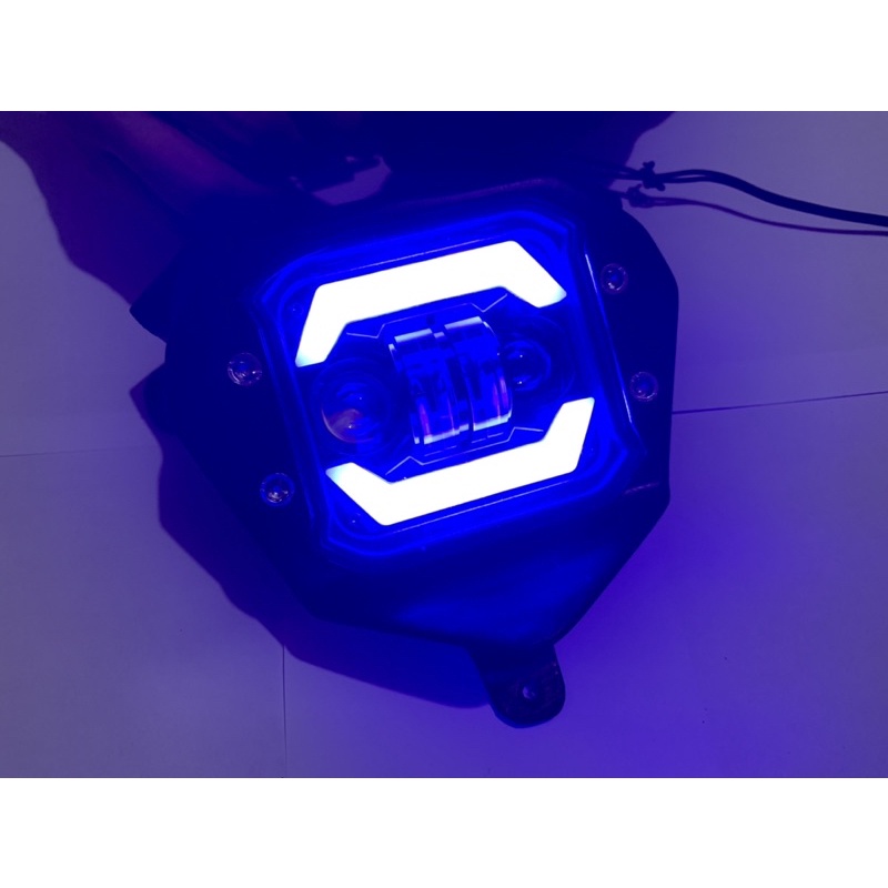 COD Reflektor Daymaker CRF  Lampu Depan LED+Batok Crf pnp