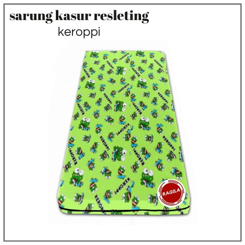 Sprei Resleting/sarung kasur busa resleting ukuran 90x200 extra singel bahan katun halus tidak luntur bisa cod