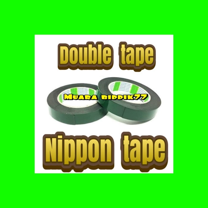 

Murah Double Tape Foam / Nippon Tape Hijau / Double Tape Murah /Dobel Tip 3M Murah