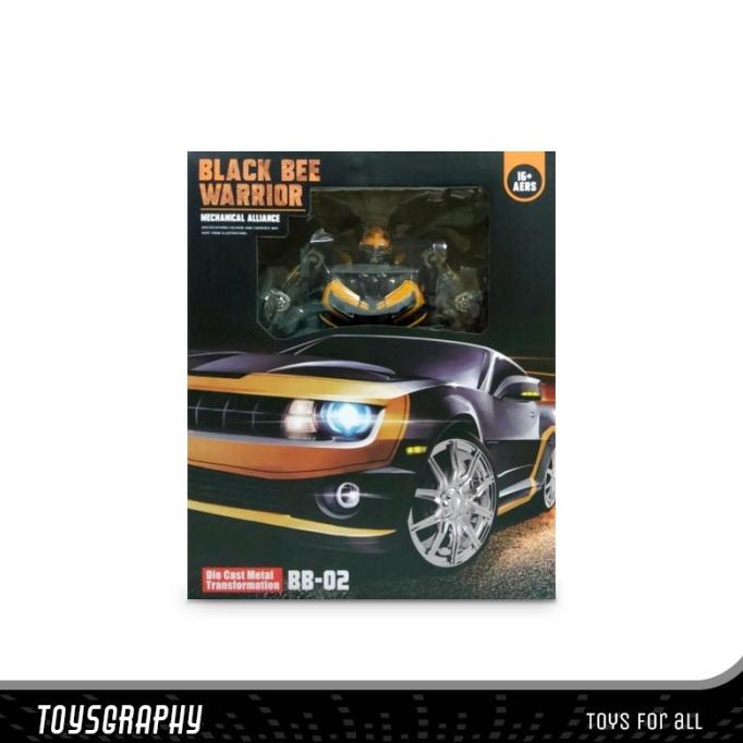 Mechanical Alliance Black Bee Warrior BB 02 BB02 Bumblebee Transformer