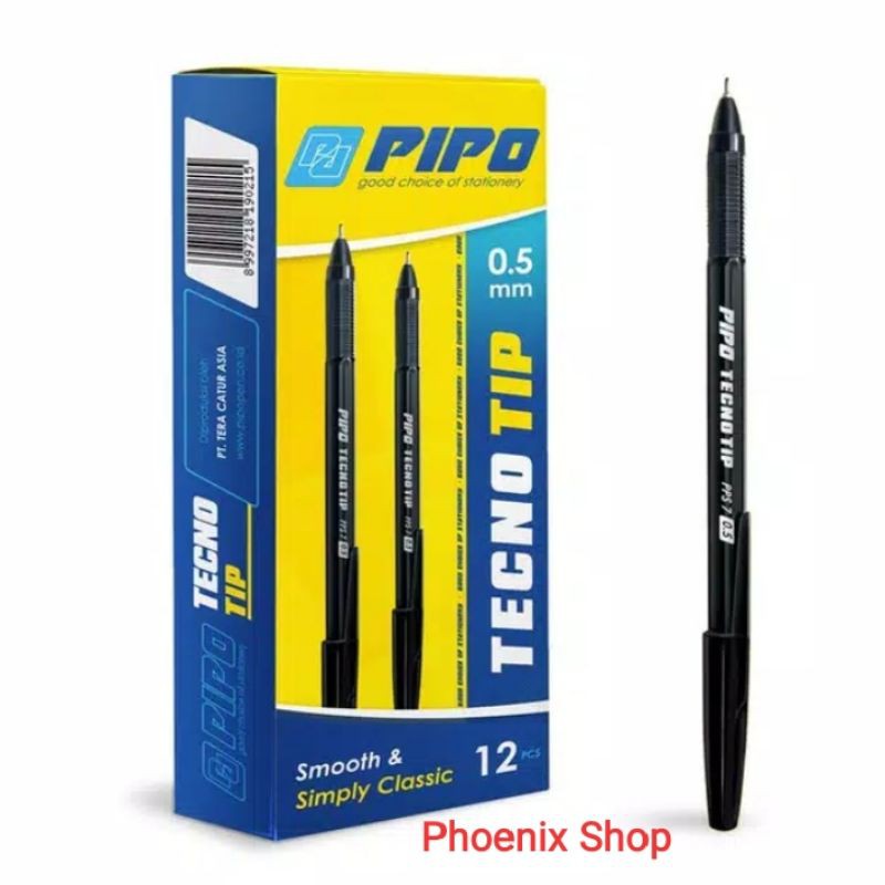 

PROMO PULPEN PIPO HITAM BOLPOINT BOLPEN