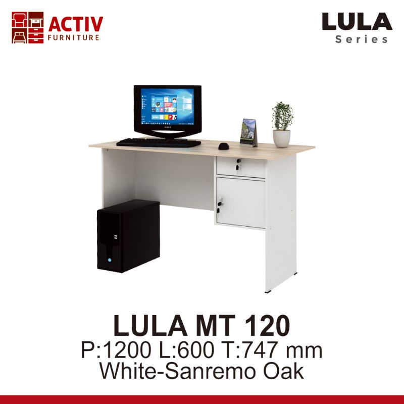 meja tulis / meja kantor  / meja kerja  / activ by Mebel Sumber Harapan ,Banjarmasin