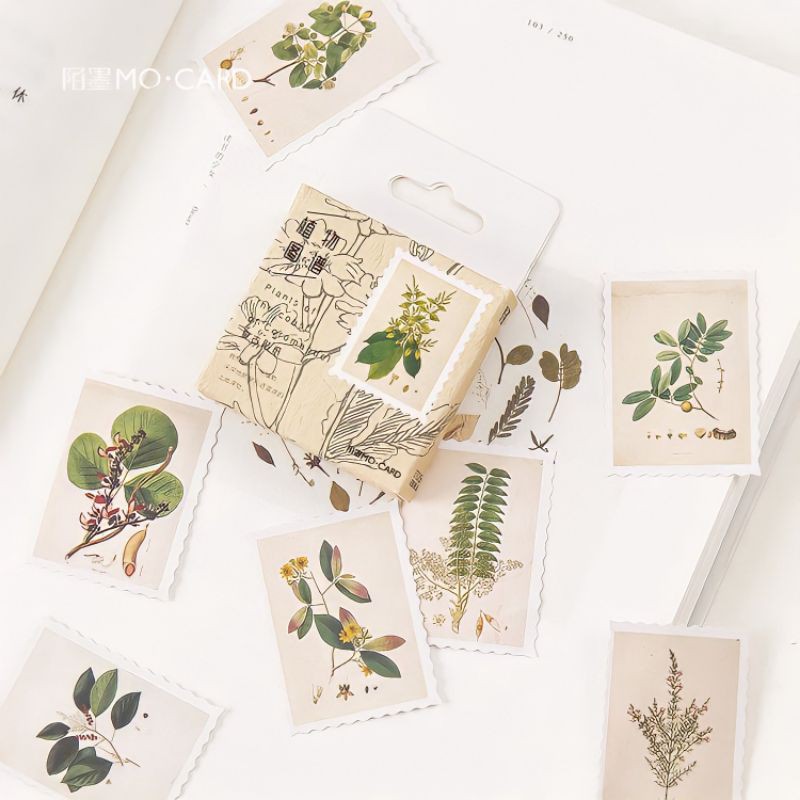 

STICKER STATIONERY motif VINTAGE PERANGKO