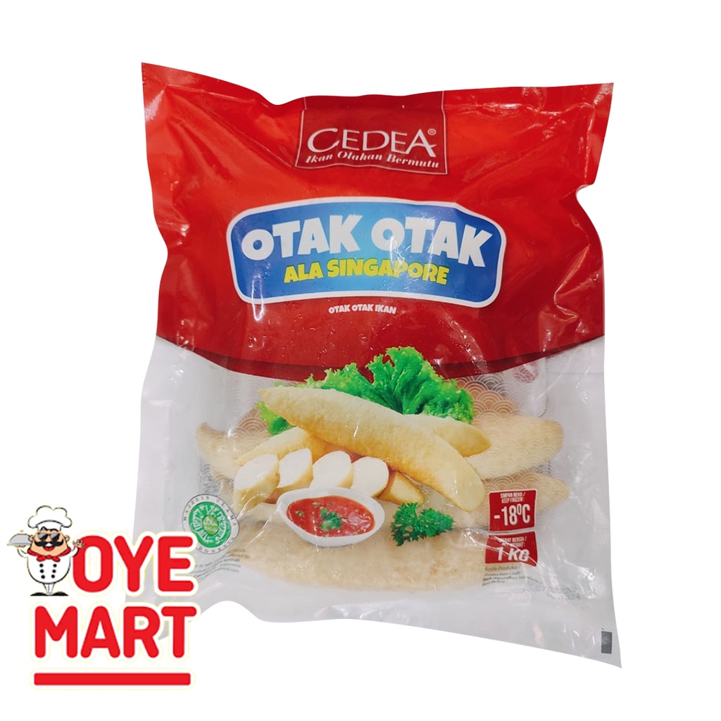 CEDEA OTAK OTAK IKAN ALA SINGAPORE 1KG